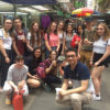 7 mr leo tsui taking the invicta students to visit an old street in wan chai