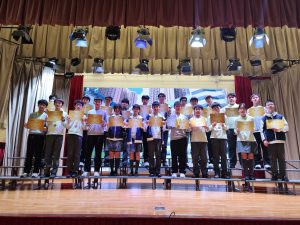 Group photo of G7,8 Students Receiving good results in Thailand International Mathematical Olympiad